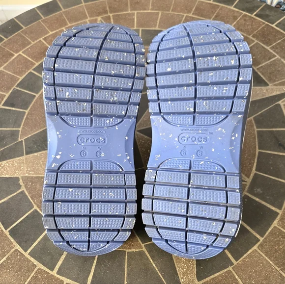 Crocs Mega Crush Platform Clogs in Elemental Blue - Picture 9 of 12